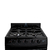 COCINA ESCORIAL PALACE CRISTAL BLACK LX S1 51CM 4H GAS NATURAL - EMI SRL 