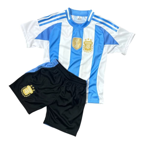 Camiseta y Short Niño Argentina - Minikit - comprar online