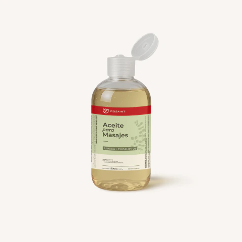 ACEITE PARA MASAJES «ÁRNICA + EUCALIPTUS» 500CC