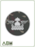 DISTINTIVO EMBORRACHADO DO ESTÁGIO DA ESCOLA DE ARTILHARIA DE COSTA E ANTIAÉREA