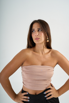 TOP TRUSH Nude - comprar online