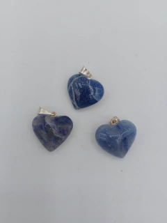 Dije forma de Corazon- chico- acero - tienda online