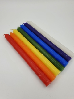 7 Velas de los colores de los Chakras - tienda online