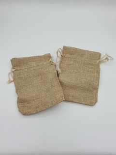 Bolsita de Tela Arpillera