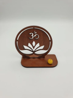 Porta Sahumerio de Madera con figuras - comprar online