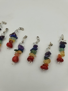 Dije 7 Chakras - Escallas - Mediano - Acero