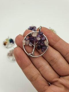 Dije Arbolito y piedras naturales - comprar online