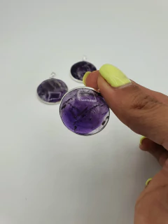 Imagen de Dije Círculos con baño de plata