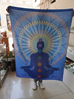 Manta o Tapiz 7 chakras - Piedras en Córdoba