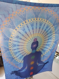 Manta o Tapiz 7 chakras