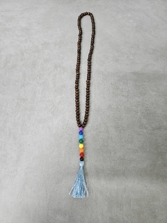 Imagen de Japa Mala de madera 7 chakras