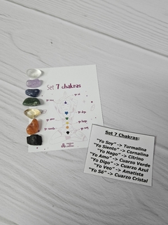 Set de Chakras en internet