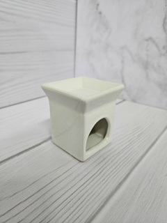 Hornito para esencia de cerámica cuadrado - tienda online