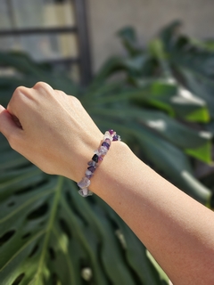 Pulsera de Fluorita Arco Iris- Escallas - comprar online