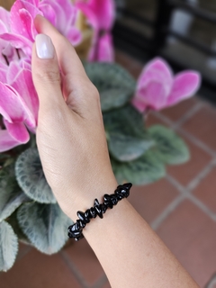 Pulsera de Turmalina Negra - Escallas - Piedras en Córdoba