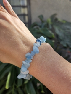 Pulsera de Aguamarina - Escallas - comprar online