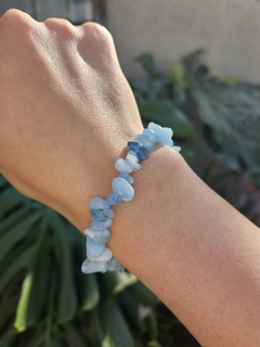 Pulsera de Aguamarina - Escallas