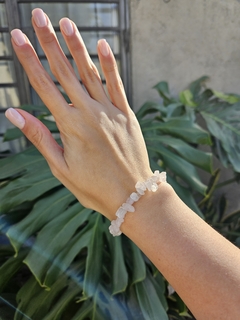 Pulsera de Cuarzo Rosa - Escallas - Piedras en Córdoba