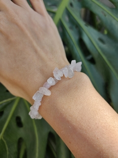 Pulsera de Cuarzo Rosa - Escallas