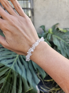 Pulsera de Cuarzo Cristal - Escallas - tienda online
