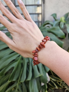 Pulsera de Jaspe Rojo - Escallas en internet