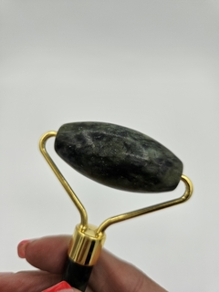 Rodillo de Jade Verde doble Grande - comprar online
