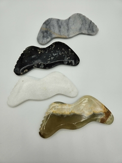 Gua Sha Dentada - Modelo Mariposa