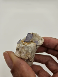 Drusa de Fluorita en bruto- Fl3 - Piedras en Córdoba