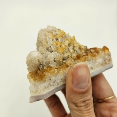 Drusa de Citrino chica - Piedras en Córdoba