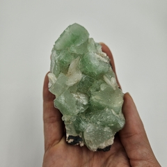 Drusa de Fluoapofilita y Estilbita - Piedras en Córdoba