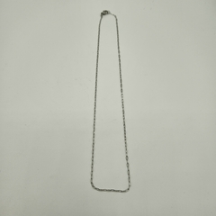 Cadena acero quirúrgico 45 cm eslabon rectangular redondeado en internet