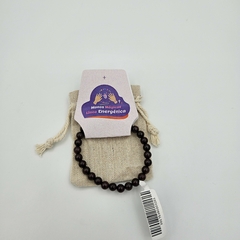 Pulsera de bolitas naturales de Granate - 6 mm