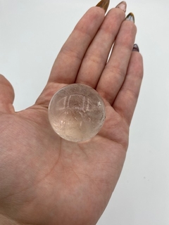 Esfera de cuarzo cristal de roca chica en internet