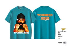 REMERA YOUNEEDJESUS KIMBO SUPERSIZED - comprar online