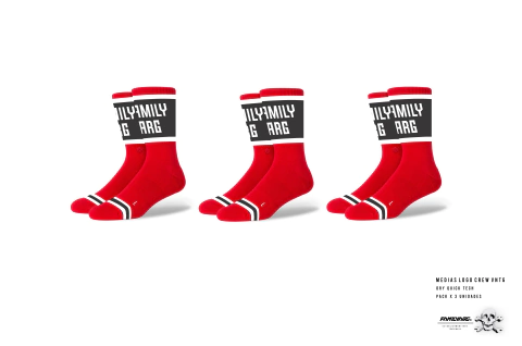 MEDIAS VNTG PACK X 3 PARES