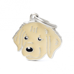 Chapita My Family Colección MY FRIENDS GOLDEN RETRIEVER - comprar online