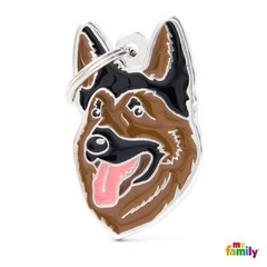 Chapita My Family Colección MY FRIENDS GERMAN SHEPHERD