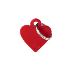 Chapita My Family Basic CORAZON ALUMINIO - tienda online