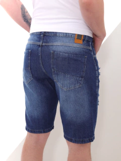 Bermuda Masculina Jeans Rasgadinha koenig - comprar online