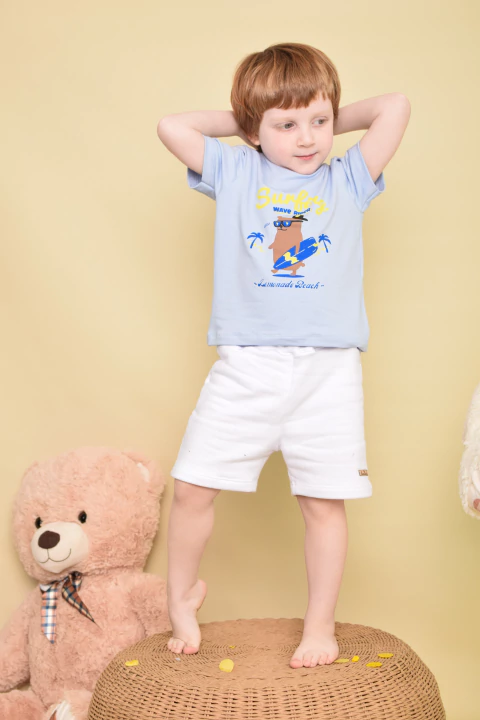 REMERA SURFING BEAR - comprar online