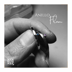 Anillo Plata con piedra