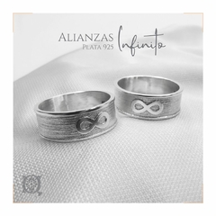Alianzas Infinito en plata - comprar online