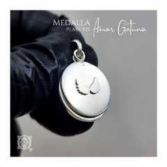 Medalla Amor Gatuno - Quimbaya Orfebrería 