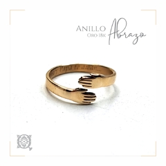 Anillo Abrazo de Oro en internet