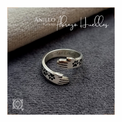 Anillo Abrazo Huellas - Quimbaya Orfebrería 