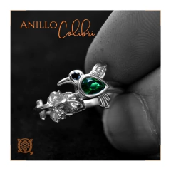 anillo colibri