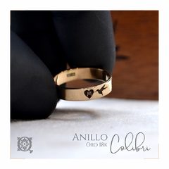 Anillo Colibri de Oro - comprar online