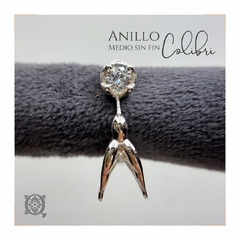 Imagen de Anillo Colibri Medio Sin Fin