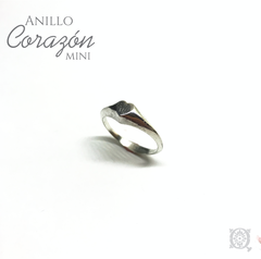 Anillo corazon