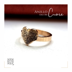 Anillo Cuore - tienda online